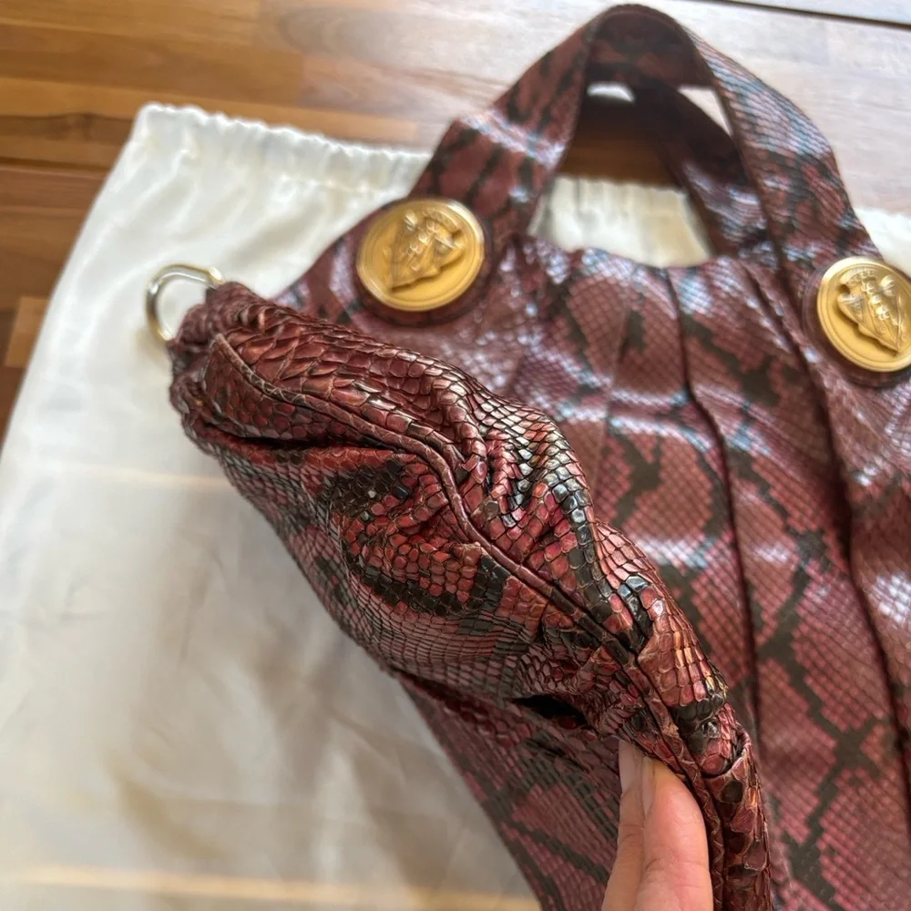 Authentic Gucci Python Hysteria Hobo Bag - Picture 4 of 13